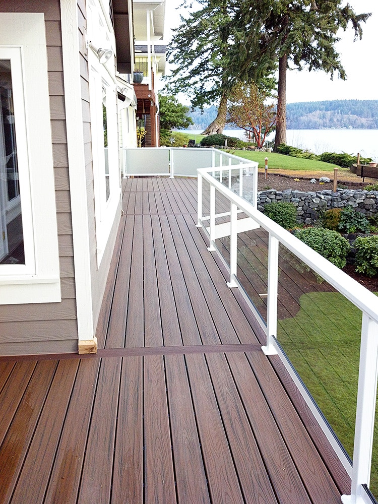Northwest Decks Composite Deck Installation